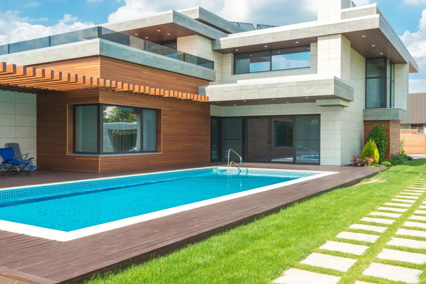 Swimming pool built in Hydes Creek, NSW